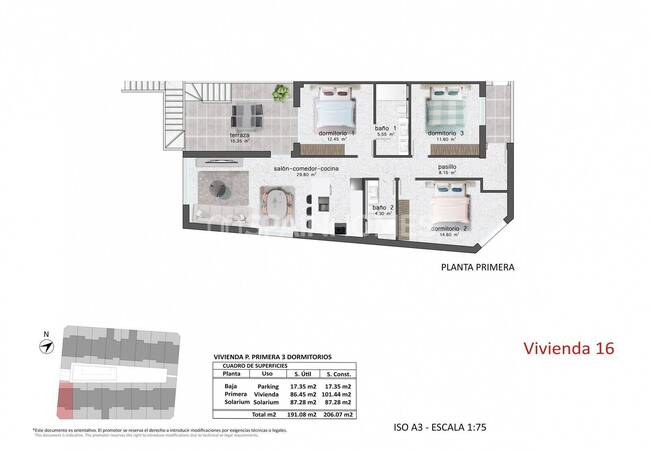 Pilar De La Horadada’da Olanaklara Yakın Şık Daireler 46