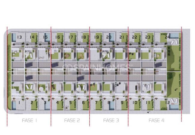 Alicante Villamartin’de Avantajlı Konumda Havuzlu Şık Evler 37