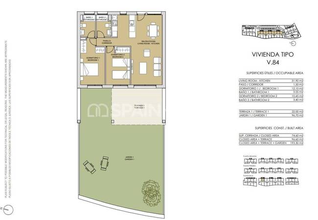 Chic Apartments in the Golf Resort in Pilar De La Horadada 51