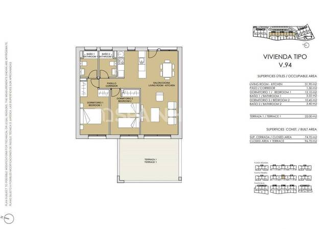 Chic Apartments in the Golf Resort in Pilar De La Horadada 61