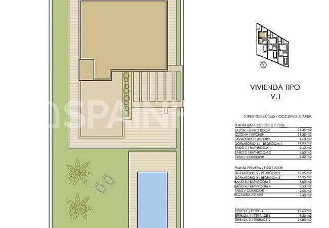 Eleganta Fristående Golf Villor I Pilar De La Horadada 11
