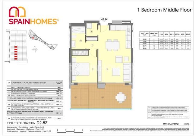 Benidorm'da Sahile Yakın Konumda Lüks Site İçinde Daireler 29