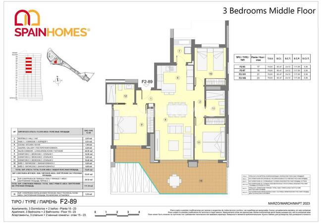 Benidorm'da Sahile Yakın Konumda Lüks Site İçinde Daireler 32