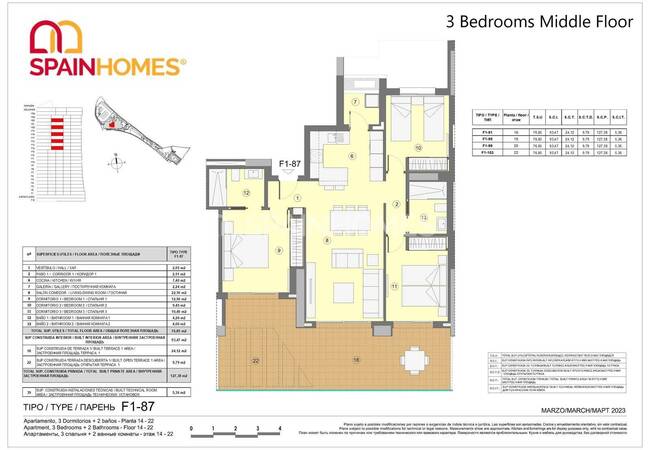 Benidorm'da Sahile Yakın Konumda Lüks Site İçinde Daireler 33