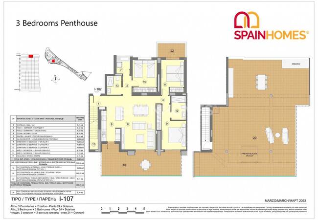 Benidorm'da Sahile Yakın Konumda Lüks Site İçinde Daireler 35