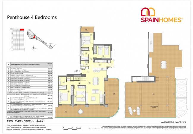 Benidorm'da Sahile Yakın Konumda Lüks Site İçinde Daireler 37