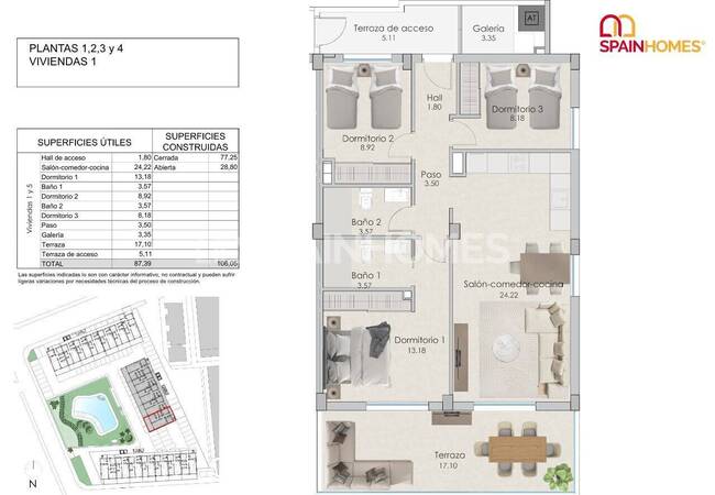 Sea Views Apartments in a Complex in Santa Pola Alicante 21