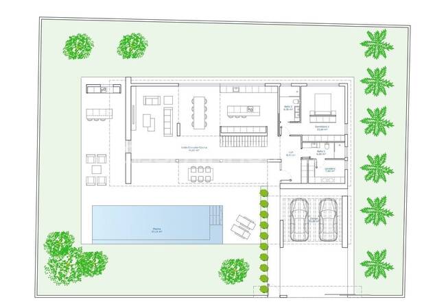 Orihuela Cabo Roig’te Sahile Yakın Havuzlu Lüks Villalar 10