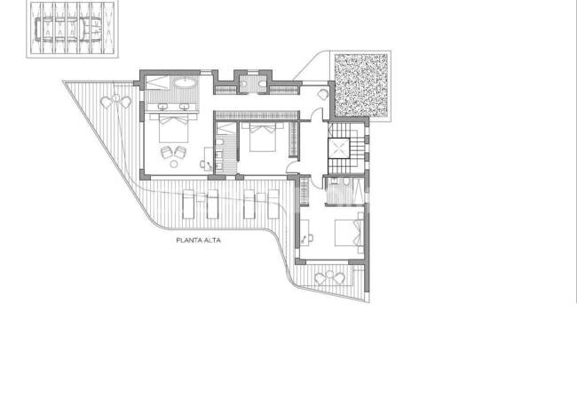 Alicante Moraira'da Deniz Manzaralı Havuzlu Villa 9