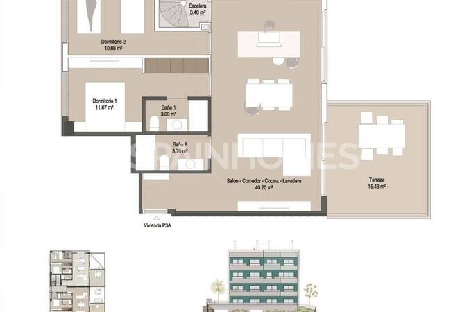 Duplex Penthouses Near the Beach in El Campello Alicante 18