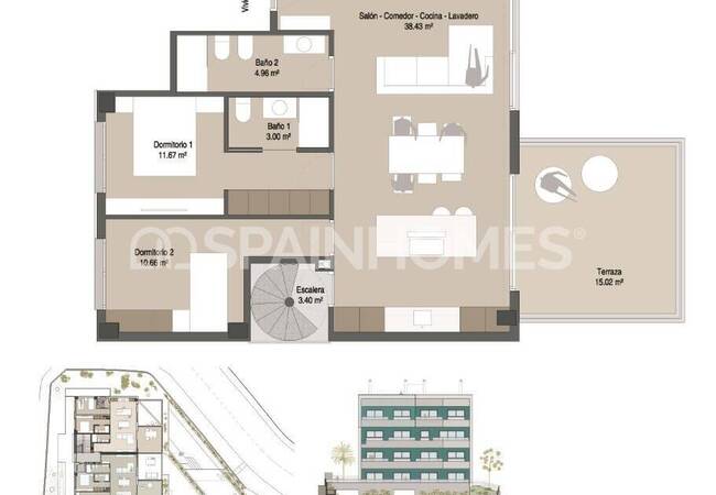 Duplex Penthouses Near the Beach in El Campello Alicante 16