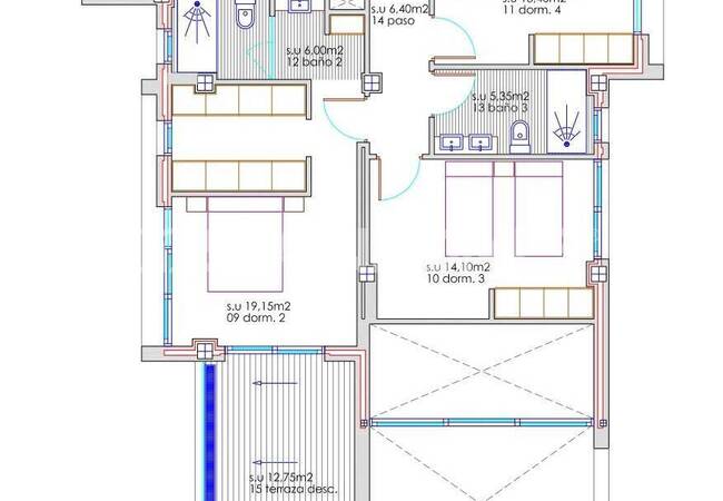Отдельная Вилла с 4 Просторными Спальнями в Сан-Хуане Аликанте 26
