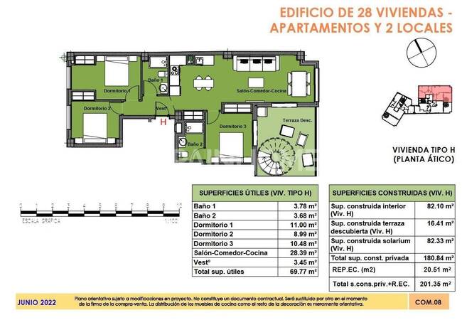 New Apartments Near Beach and La Marina in Alicante 20
