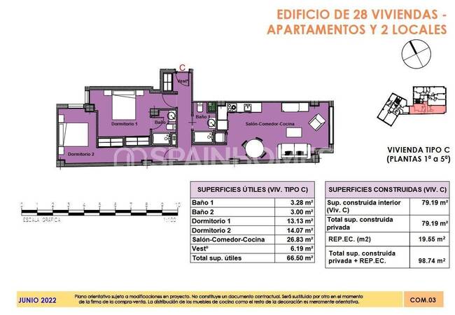New Apartments Near Beach and La Marina in Alicante 19
