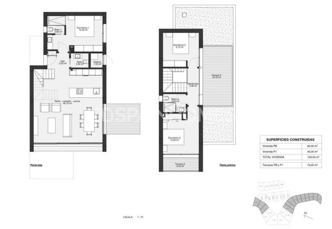Дома для гольфа с частными бассейнами в Сан-Мигель-де-Салинас 38