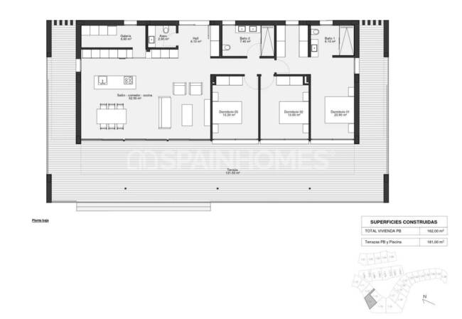 Detached Villa in a Golf Resort in San Miguel De Salinas 34