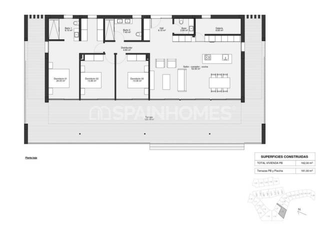 Detached Villa in a Golf Resort in San Miguel De Salinas 36