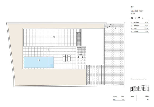 Algorfa'da Teraslı ve Havuzlu Şık Tasarımlı Villalar 14