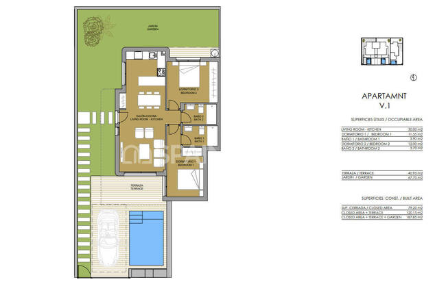 Torre De La Horadada'da Havuzlu ve Teraslı Daireler 17