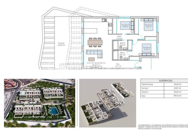 Апартаменты в центре города Финестрат рядом с морем 18