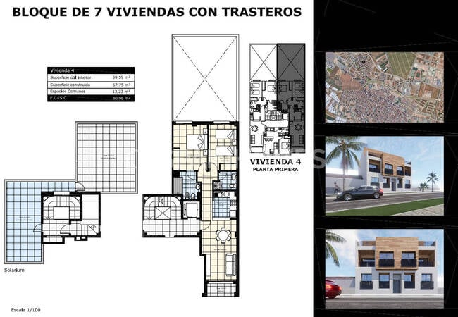 Wohnungen In Der Nähe Von Annehmlichkeiten In Pilar De La Horadada 28