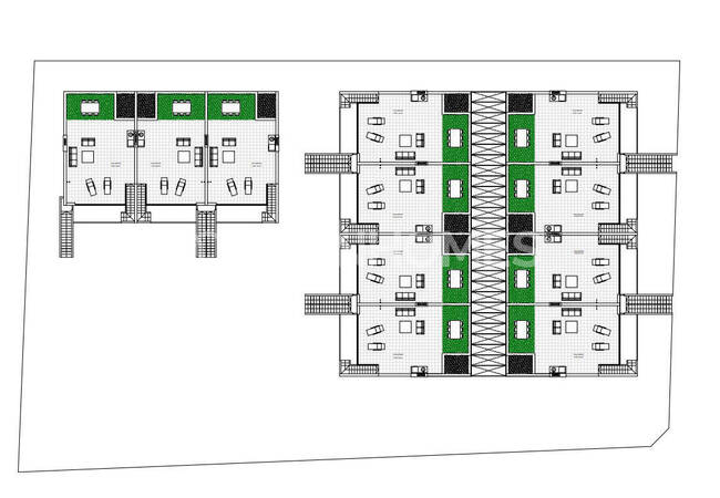 Immeuble De 2 Chambres À Coucher Avec Piscine À Pilar De La Horadada 25