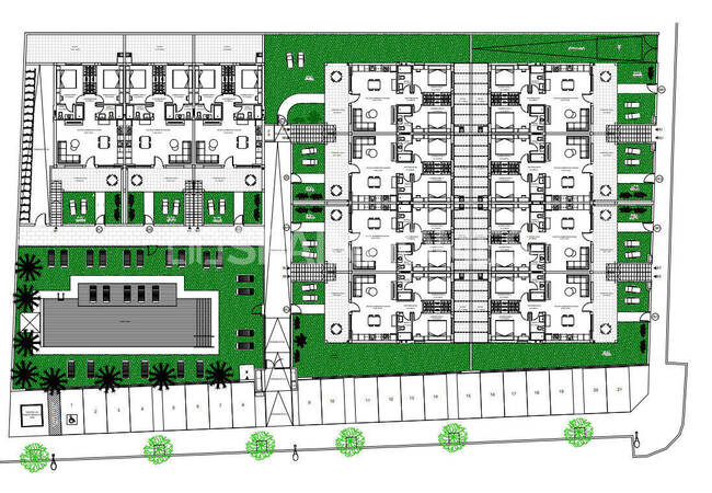Immeuble De 2 Chambres À Coucher Avec Piscine À Pilar De La Horadada 23