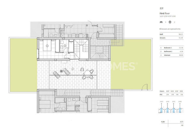 Квартиры для гольфа в Комплексе с Бассейном в Альгорфе 15