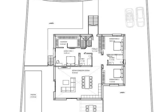 Luxe 3-bedroom House with Private Swimming Pool in Finestrat 62