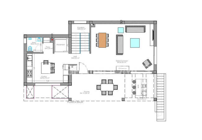 Maison Individuelle Spacieuse Et Élégante Avec Piscine À Alicante 51