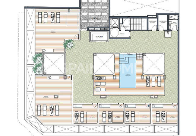 Torrevieja'da Çatı Havuzlu Sitede Satılık Daireler 25
