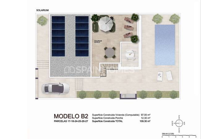 Detached Properties with 3 Bedrooms in Ciudad Quesada 53