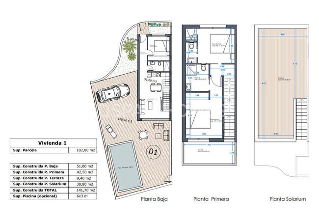 Роскошные виллы с общим бассейном в Ориуэле, Аликанте 65
