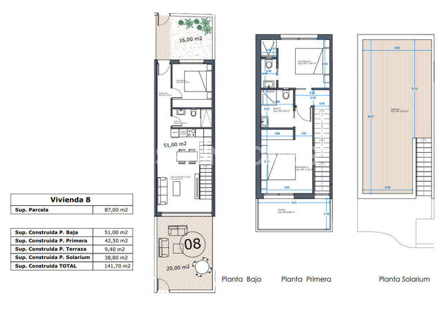 Роскошные виллы с общим бассейном в Ориуэле, Аликанте 72