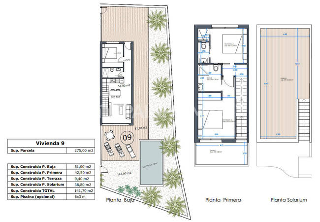 Роскошные виллы с общим бассейном в Ориуэле, Аликанте 73
