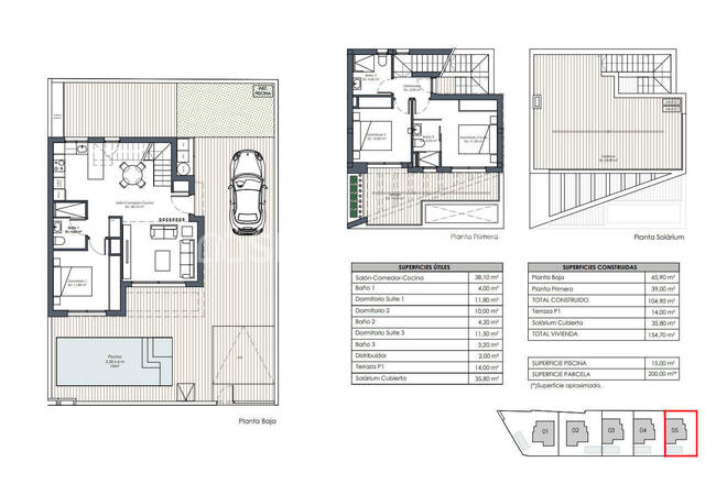 Шикарные Дома с Частными Бассейнами в Вилламартине в Аликанте 49