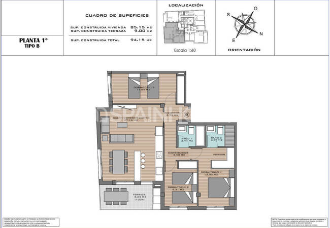 Spacious Flats in Complex Close to Amenities in Elche 12
