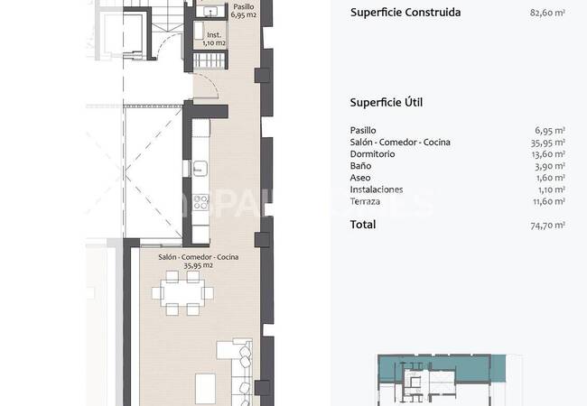 Altea'da Sahile Yakın Çevre Dostu Tasarımlı Daireler 68