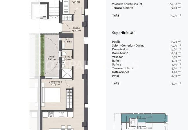 Altea'da Sahile Yakın Çevre Dostu Tasarımlı Daireler 76