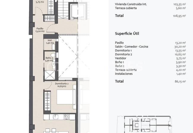 Altea'da Sahile Yakın Çevre Dostu Tasarımlı Daireler 78