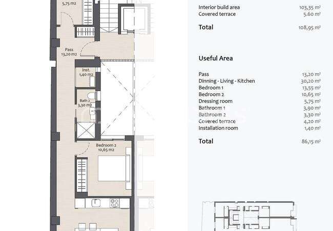 Altea'da Sahile Yakın Çevre Dostu Tasarımlı Daireler 79
