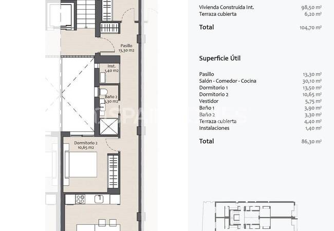 Altea'da Sahile Yakın Çevre Dostu Tasarımlı Daireler 80