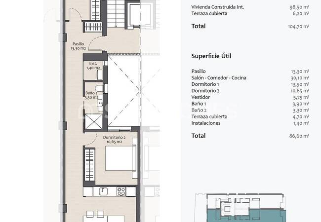 Altea'da Sahile Yakın Çevre Dostu Tasarımlı Daireler 82
