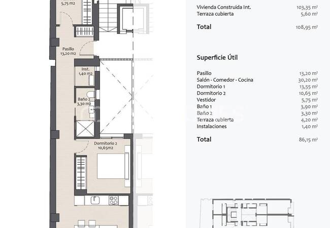 Altea'da Sahile Yakın Çevre Dostu Tasarımlı Daireler 86
