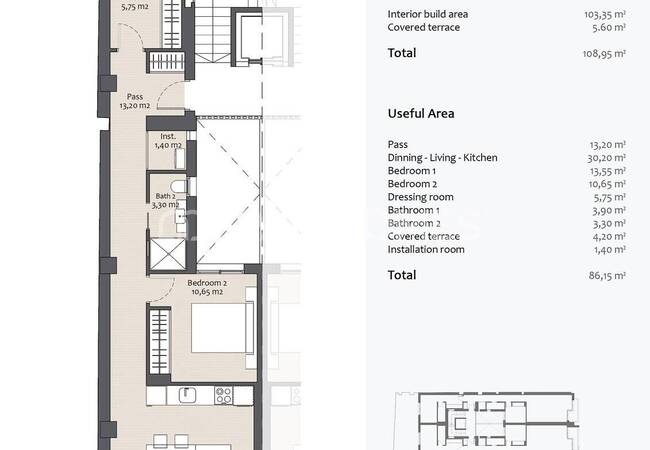 Altea'da Sahile Yakın Çevre Dostu Tasarımlı Daireler 87