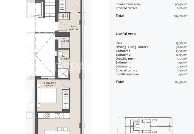 Altea'da Sahile Yakın Çevre Dostu Tasarımlı Daireler 49