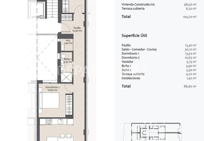 Altea'da Sahile Yakın Çevre Dostu Tasarımlı Daireler 56