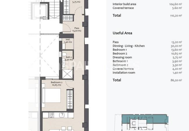 Altea'da Sahile Yakın Çevre Dostu Tasarımlı Daireler 61