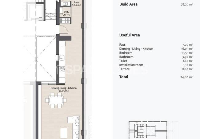 Altea'da Sahile Yakın Çevre Dostu Tasarımlı Daireler 65