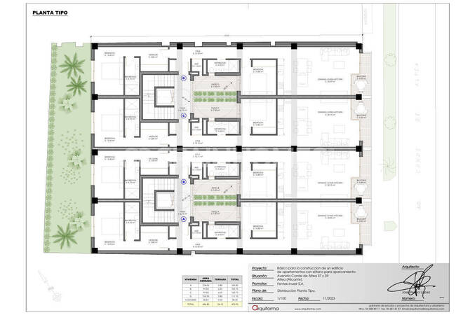 Квартиры с экологичным дизайном рядом с пляжем в Альтее 52